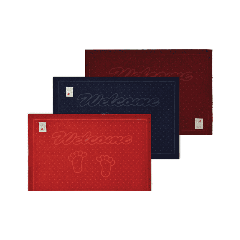 พรมเช็ดเท้าใยสังเคราะห์ ขนาด 58*88 CM