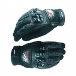 ถุงมือ MOTORCYCLE GLOVES MCS47 การ์ดดำ(ทัชสกรีน)